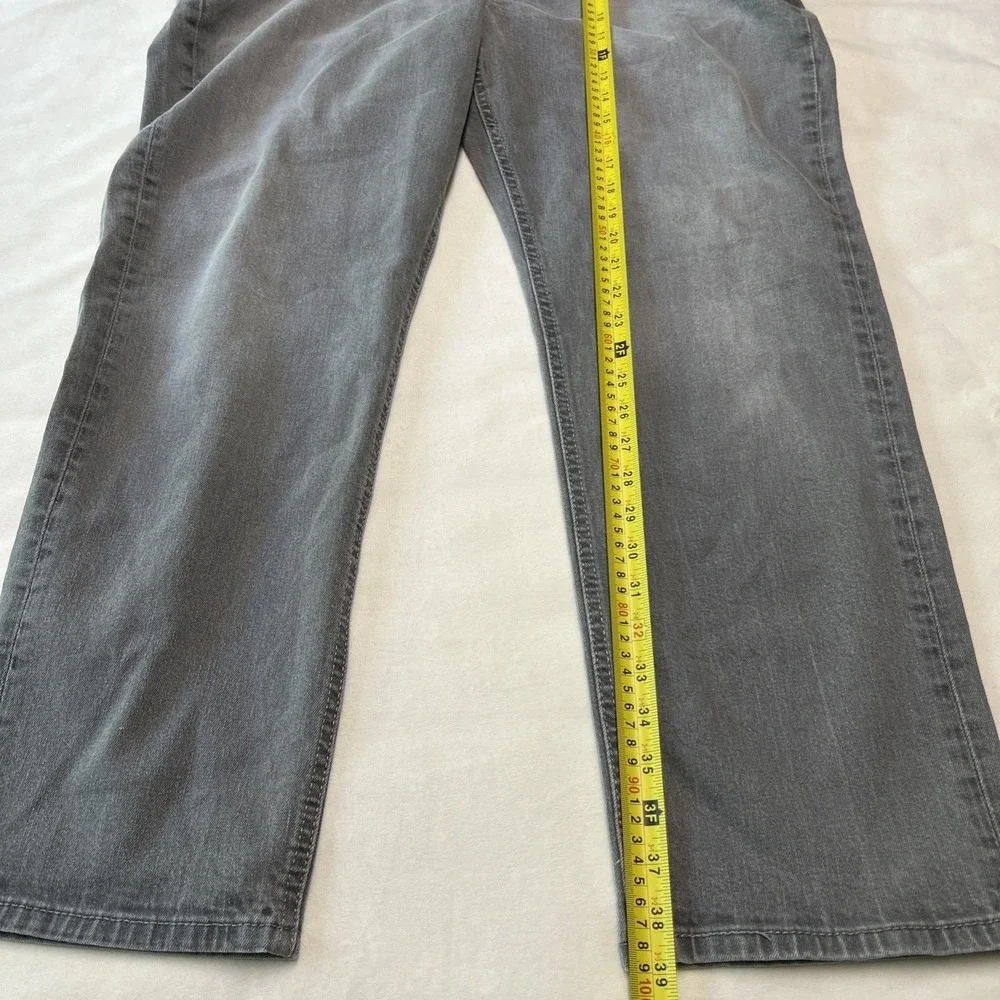 Levi's 541 Athletic Taper Jeans Men's 42x30 Gray Stretch Denim Casual Pants